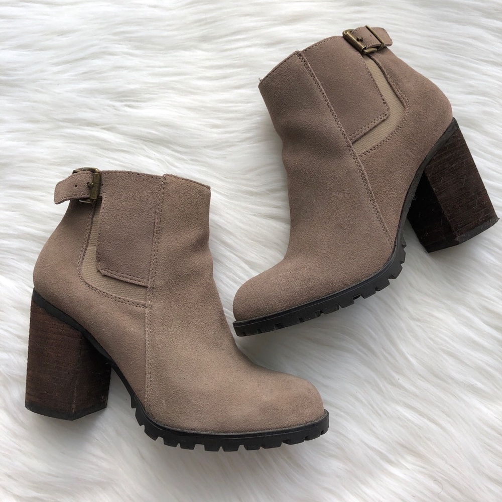 Steve Madden Suede Ankle Boots